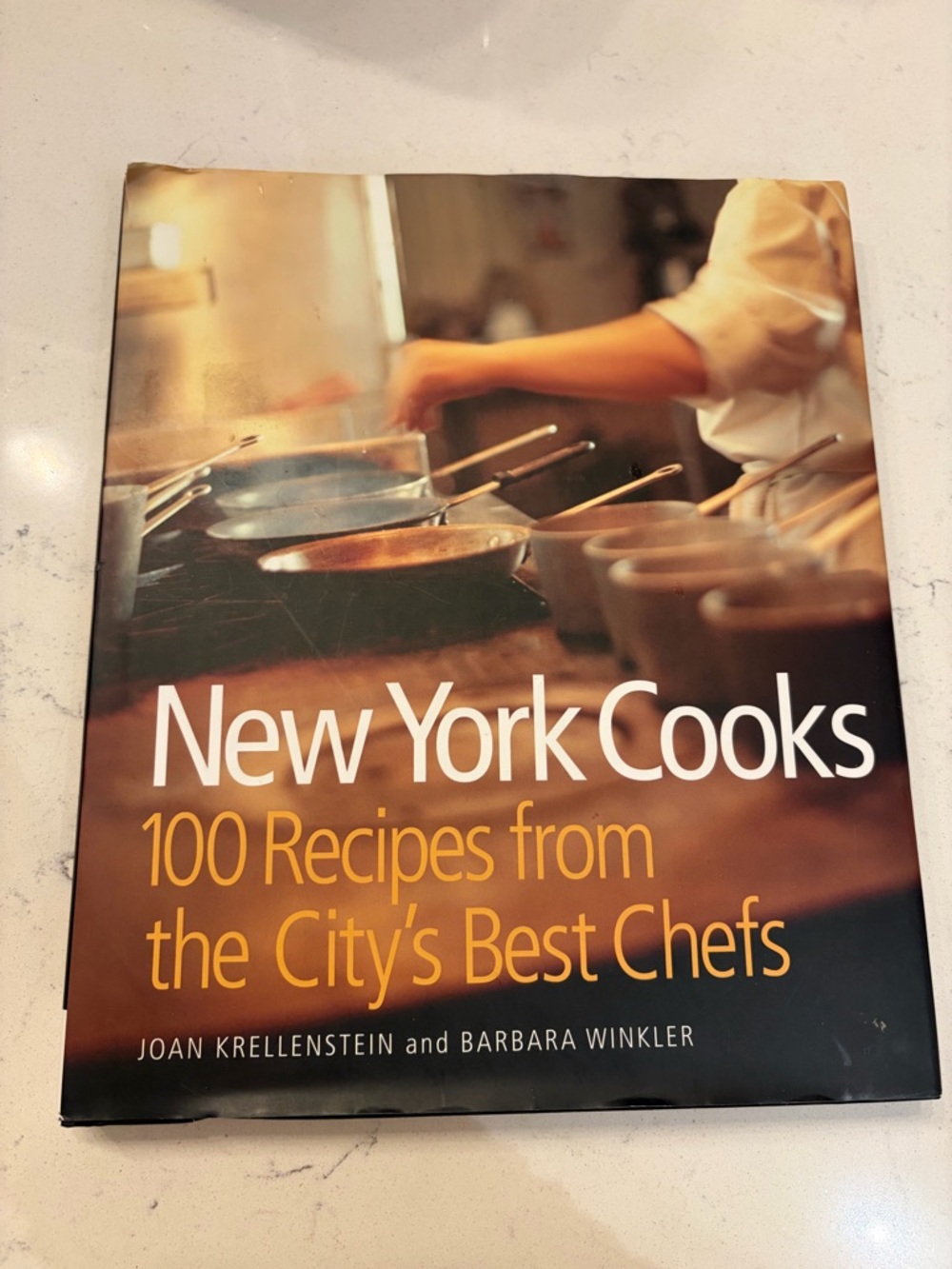 New York Cooks Cookbook - Brown Cover